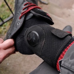 TSC Super Slim Ankle Guards Black